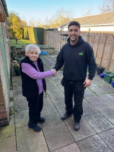 happy customer