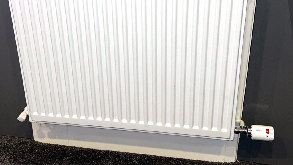 smart radiator valve installed smart radiator valve installed