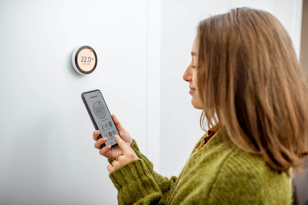 Smart Thermostat Phone App