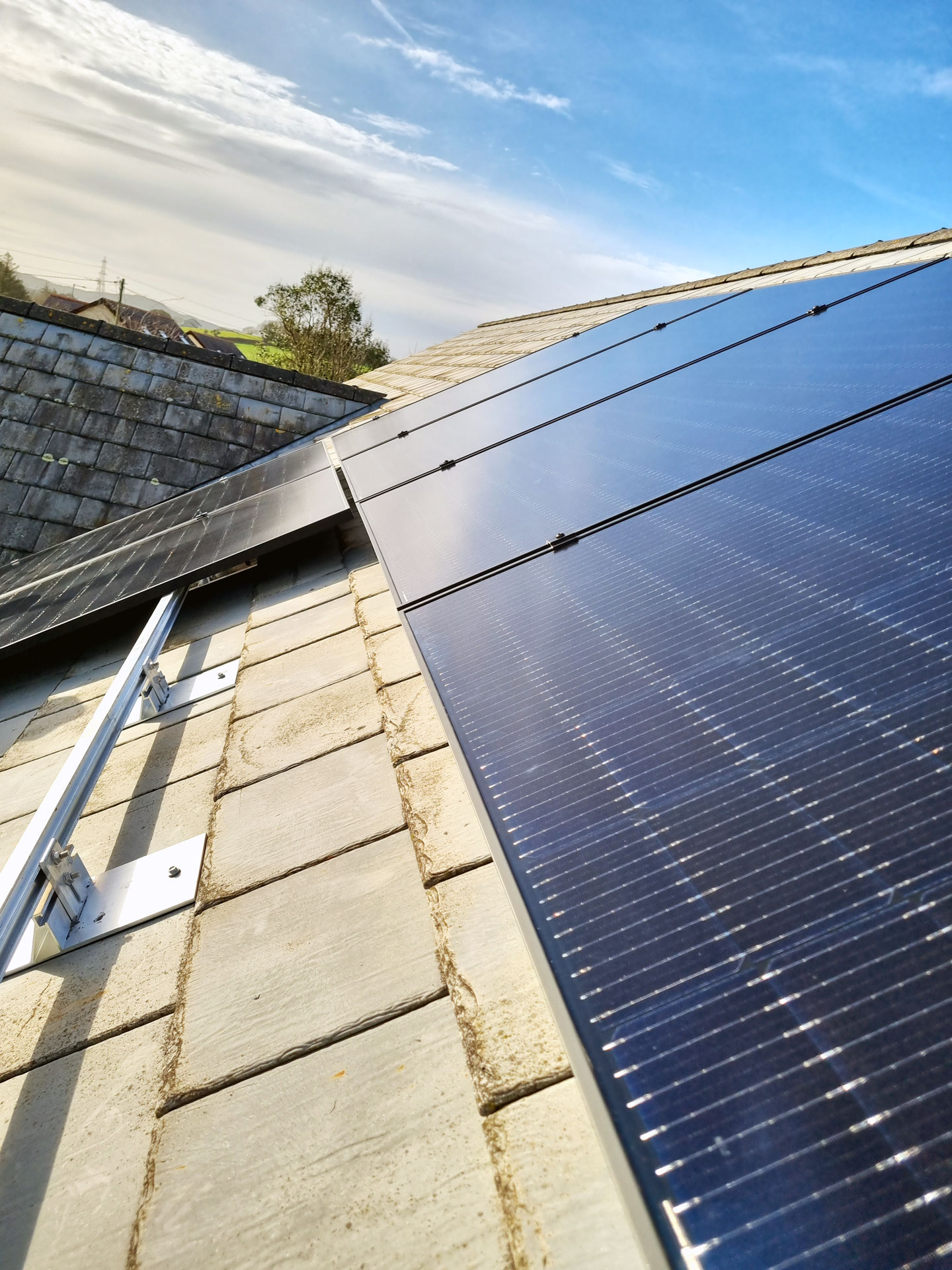 solar panels installed in Chester