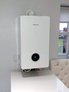 Wocester boiler upgraded in Chester